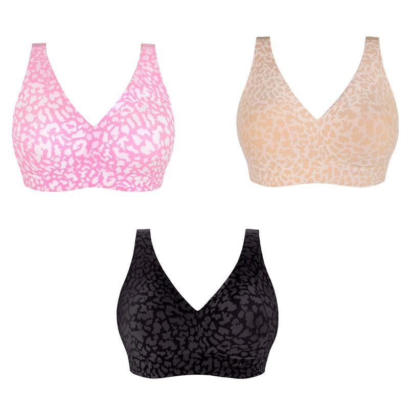 💗LAST-DAY-AKTION – 50 % RABATT💗Stilvoller, atmungsaktiver Alltags-BH mit Leopardenmuster
