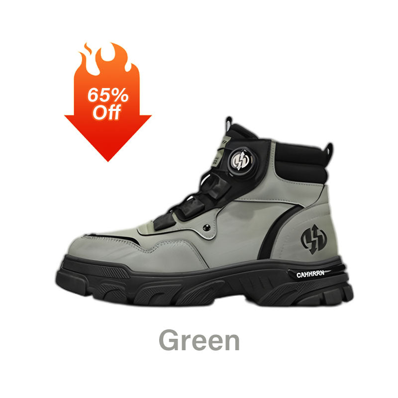 🔥Black-Friday-Mega-Angebot – 65 % Rabatt!🔥Herren-Outdoor-Arbeitsschuhe mit Drehschnalle – Wasserdicht, rutschfest & atmungsaktiv