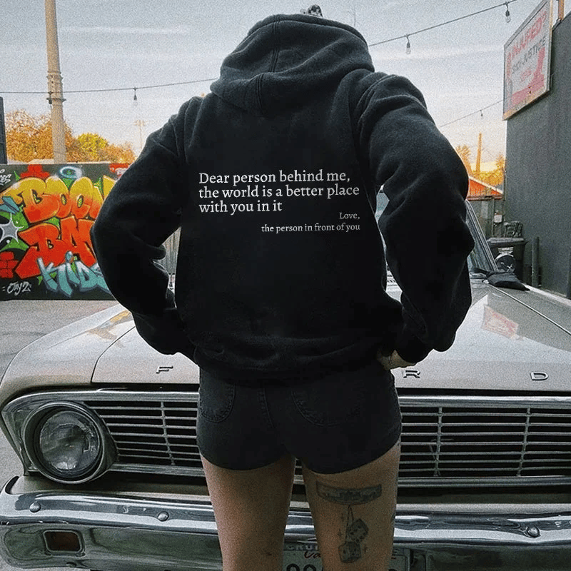 🎉60% OFF💝'Dear Person Behind Me' Sweatshirt