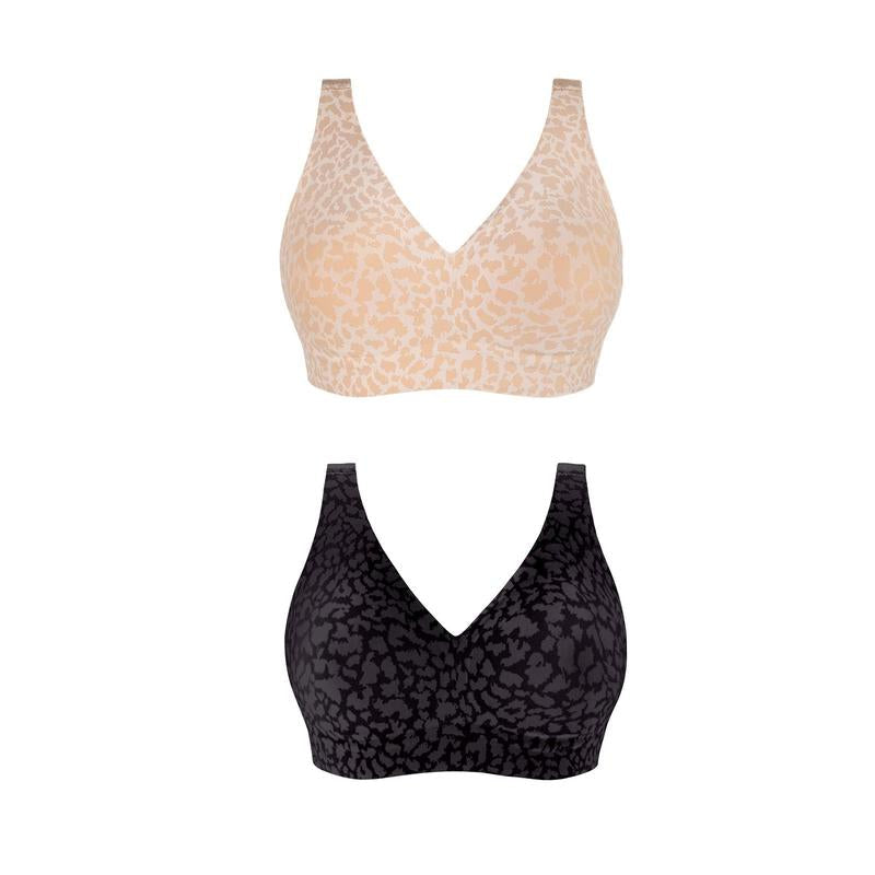 💗LAST-DAY-AKTION – 50 % RABATT💗Stilvoller, atmungsaktiver Alltags-BH mit Leopardenmuster