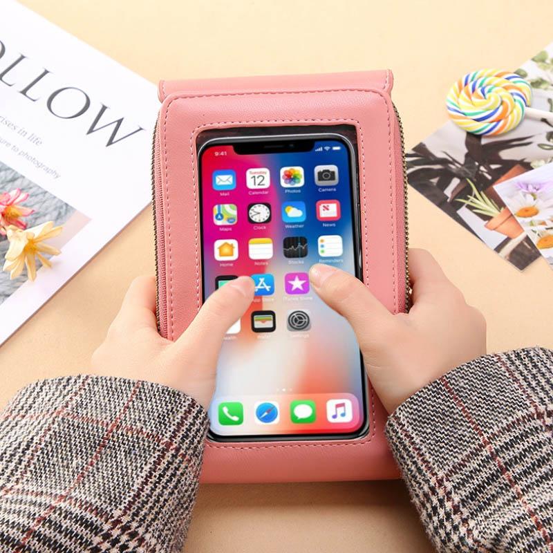 👜 49% RABATT! 📱 Touchscreen-Messengertasche für Damen – Handy-Ladefach, Diebstahlsicher & Wasserdicht ✨