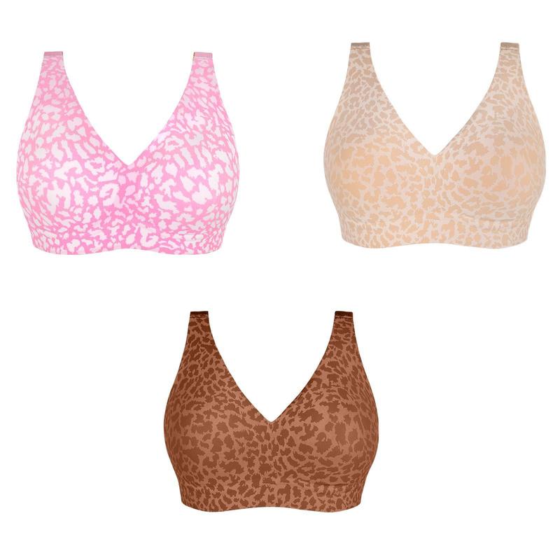 💗LAST-DAY-AKTION – 50 % RABATT💗Stilvoller, atmungsaktiver Alltags-BH mit Leopardenmuster