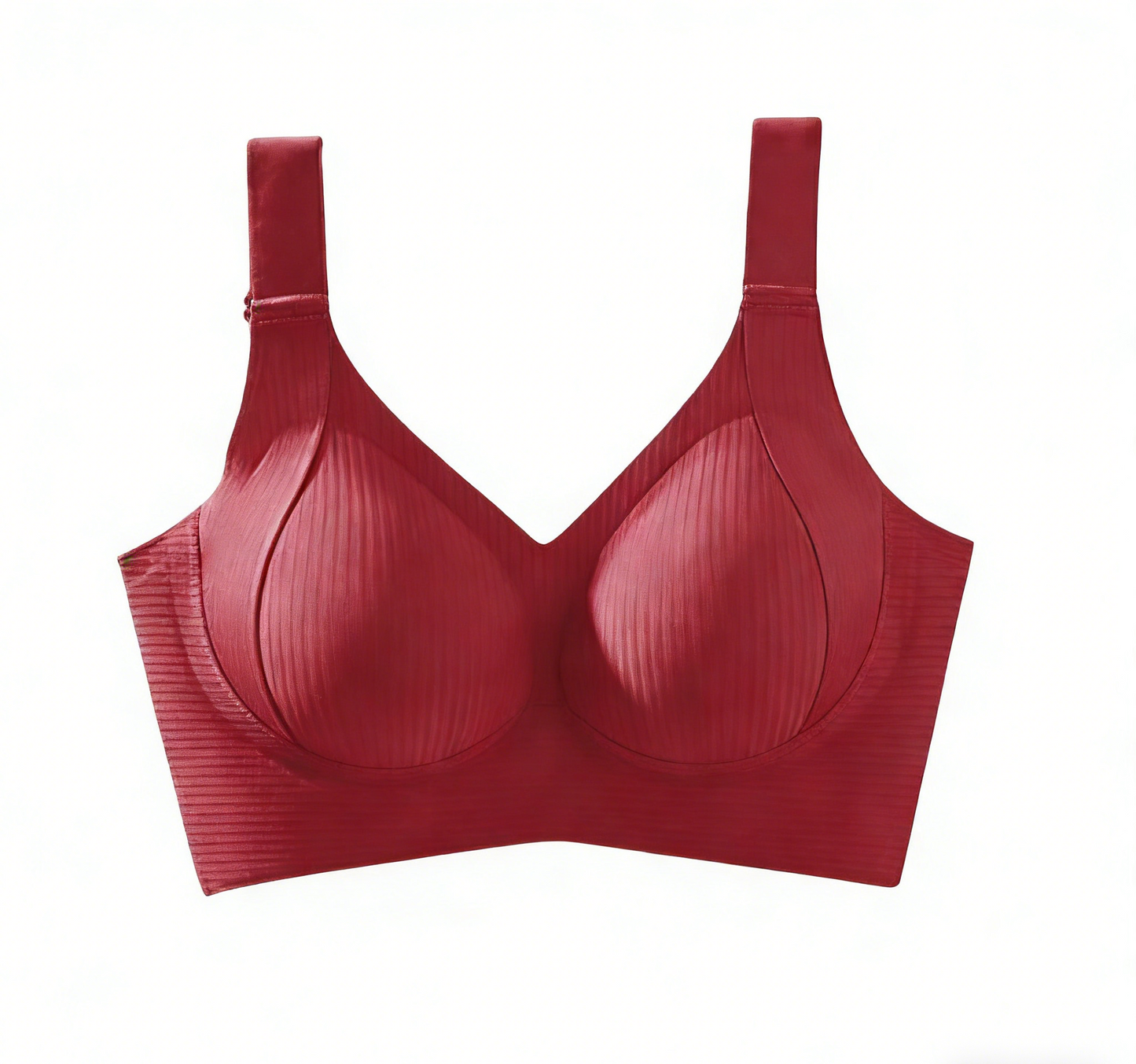 2-teiliges Set🎁 1 Kaufen, 1 Gratis 💕 Damen Rippenstrick Push-Up Verstellbarer Drahtloser BH