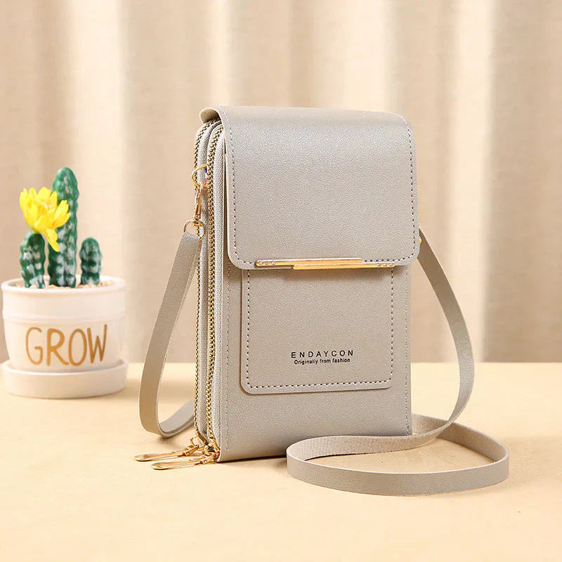 👜 49% RABATT! 📱 Touchscreen-Messengertasche für Damen – Handy-Ladefach, Diebstahlsicher & Wasserdicht ✨