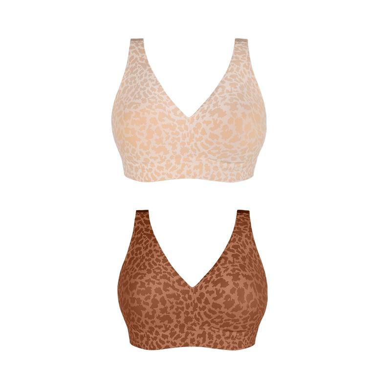 💗LAST-DAY-AKTION – 50 % RABATT💗Stilvoller, atmungsaktiver Alltags-BH mit Leopardenmuster
