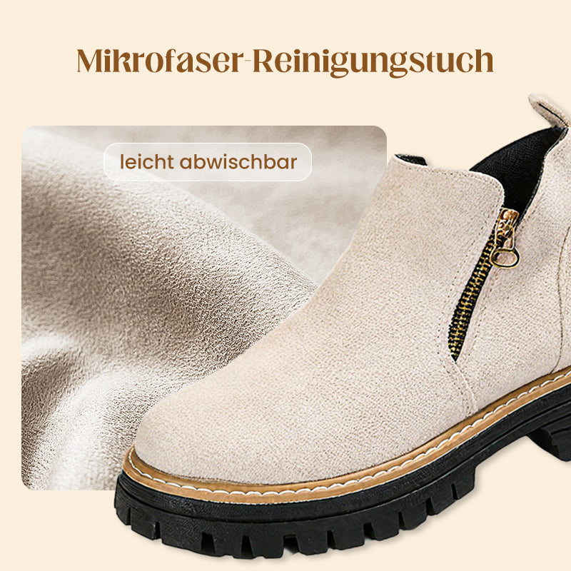 ⌛ Nur noch 3 Tage – 50 % auf alles! ⏰🥾Damenschuhe mit runder Spitze und Reißverschluss, für alle Fußformen geeignet