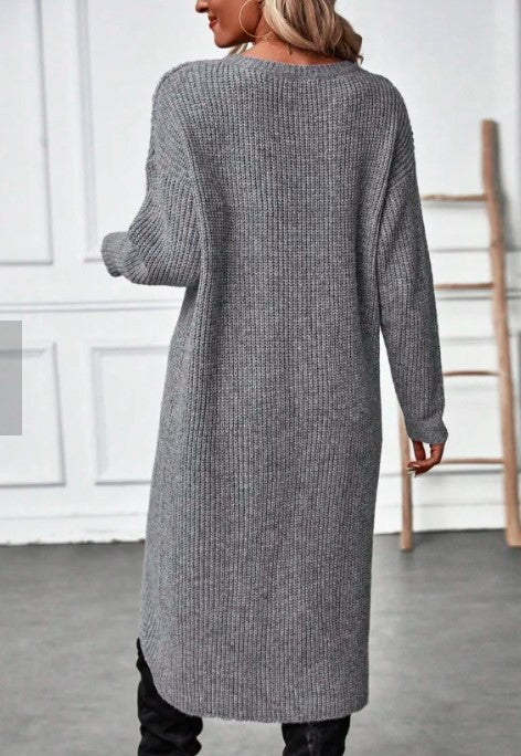 💜50% RABATT💜Unregelmäßig geschnittenes Kleid, das den Körperkurven folgt