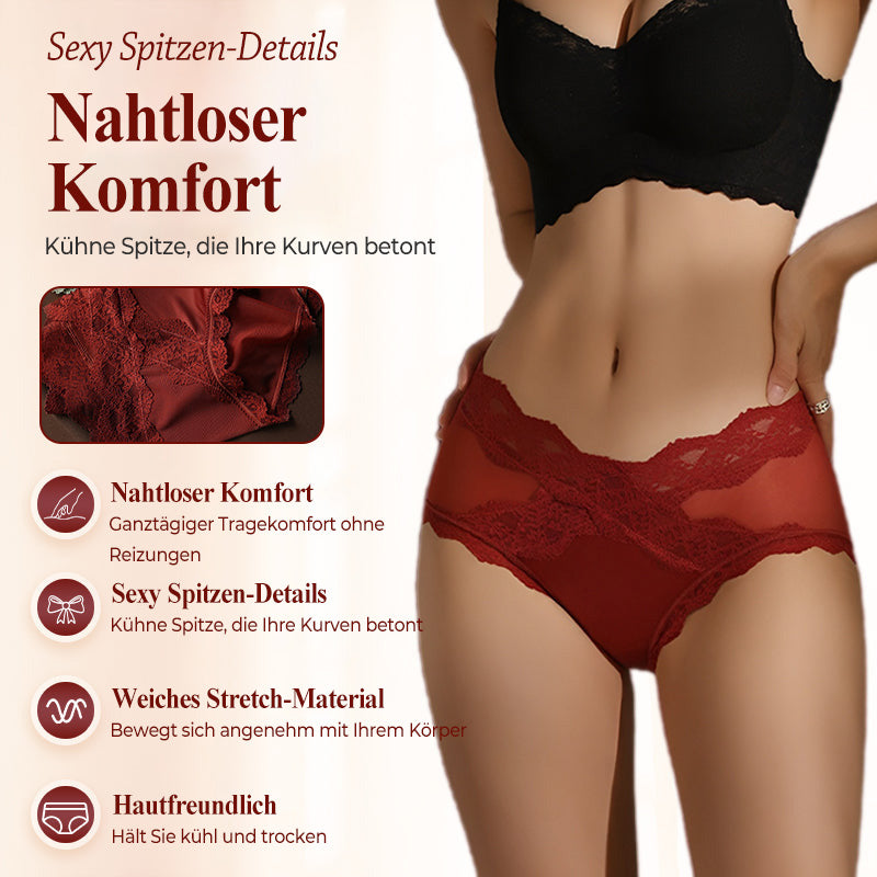 💗Damen sexy und bequeme Unterhosen mit Spitze