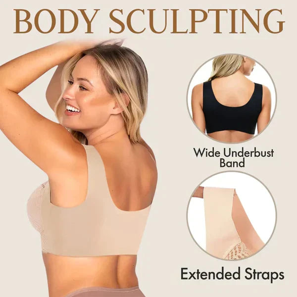 🔥👙LETZTER TAG – 2 kaufen, 1 gratis (3 Stück) 🔥| Ultimativer Lift-Stretch-BH aus nahtloser Spitze mit voller Form