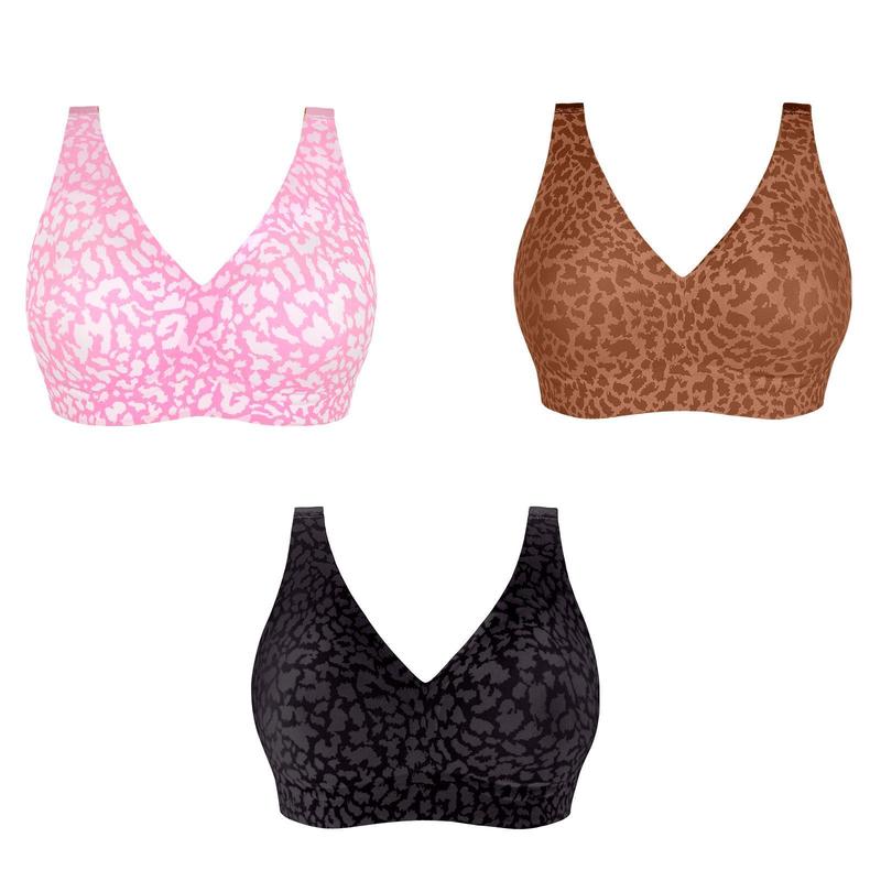 💗LAST-DAY-AKTION – 50 % RABATT💗Stilvoller, atmungsaktiver Alltags-BH mit Leopardenmuster