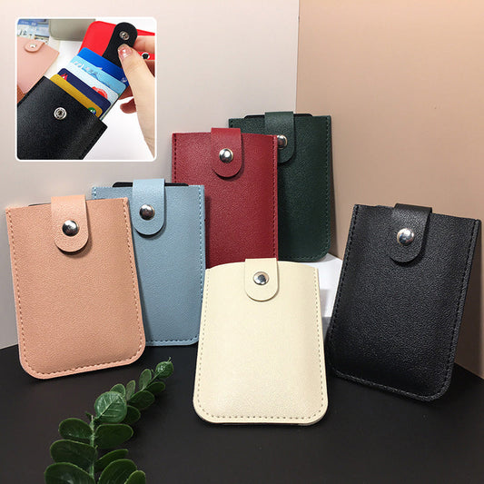 💼 KAUFE 2, ERHALTE 1 GRATIS! ✨ Herausziehbares Kartenetui aus PU-Leder – Kompakt, Robust & Organisiert Karten & Scheine 🧳