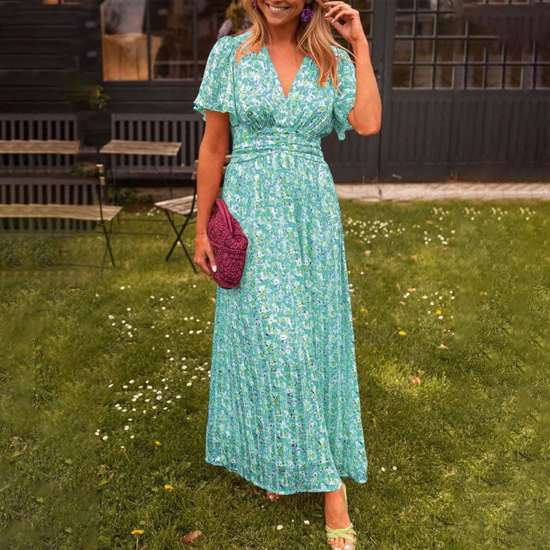 🌻Zeitlich begrenzt 50% RABATT🌻Süßes Vintage-Blumenkleid für Damen
