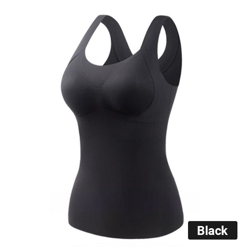 🎅Weihnachtsverkauf 50% Rabatt🌸Damen-Wärmeweste mit integriertem BH