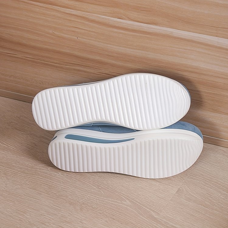 Damen Slip-On Schuhe – Bequeme Freizeit- und Sportschuhe mit Reißverschluss👟🌞