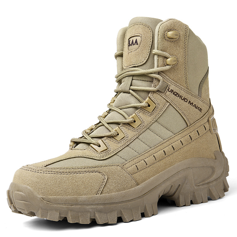 🔥High-Top-Outdoor-Wander- und Bergschuhe in großen Größen, Sport-Laufschuhe - wasserdicht und durchstichfest, langlebig
