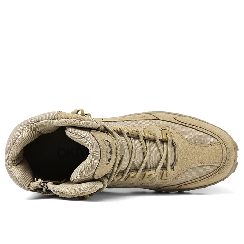 🔥High-Top-Outdoor-Wander- und Bergschuhe in großen Größen, Sport-Laufschuhe - wasserdicht und durchstichfest, langlebig