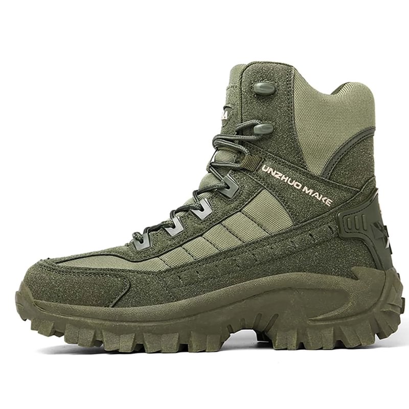 🔥High-Top-Outdoor-Wander- und Bergschuhe in großen Größen, Sport-Laufschuhe - wasserdicht und durchstichfest, langlebig