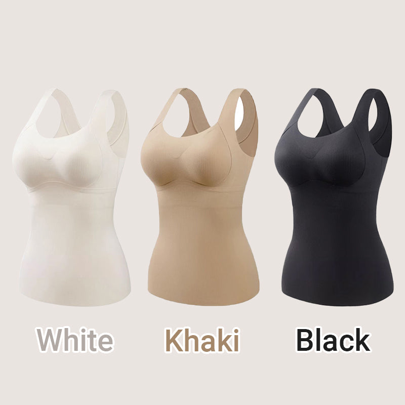 🎅Weihnachtsverkauf 50% Rabatt🌸Damen-Wärmeweste mit integriertem BH