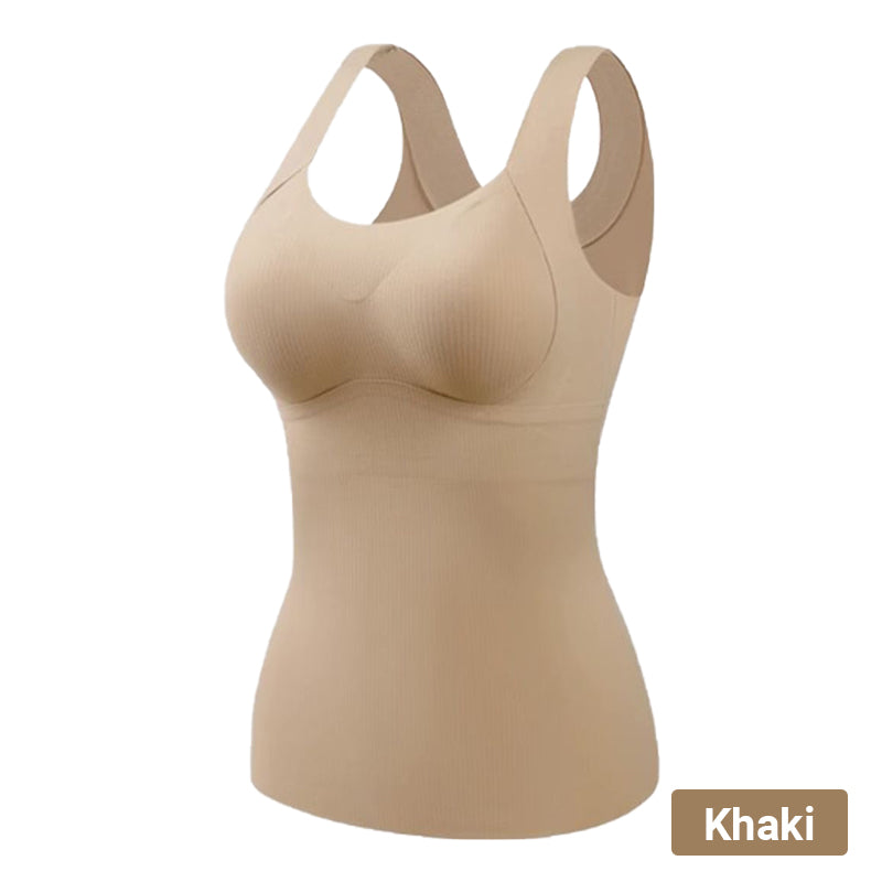 🎅Weihnachtsverkauf 50% Rabatt🌸Damen-Wärmeweste mit integriertem BH