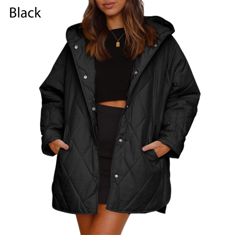 50%Rabatt🔥 Trendige leichte Steppjacke mit Kapuze für Damen im Winter