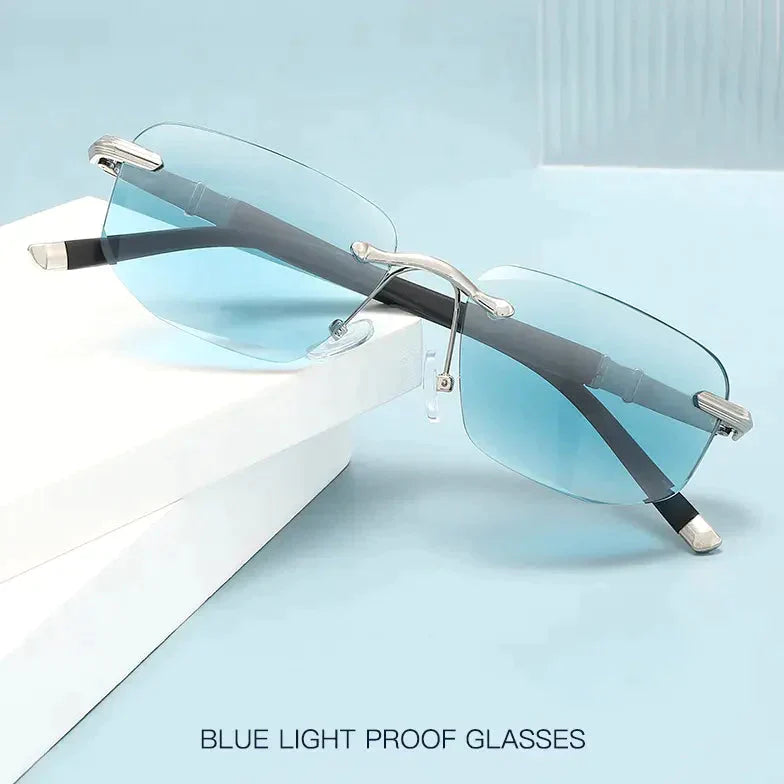 🎉Letzter Verkauf 50% RABATT💥Hohe Härte, Anti-Blaulicht-Lesebrille für den Nah- und Fernsicht