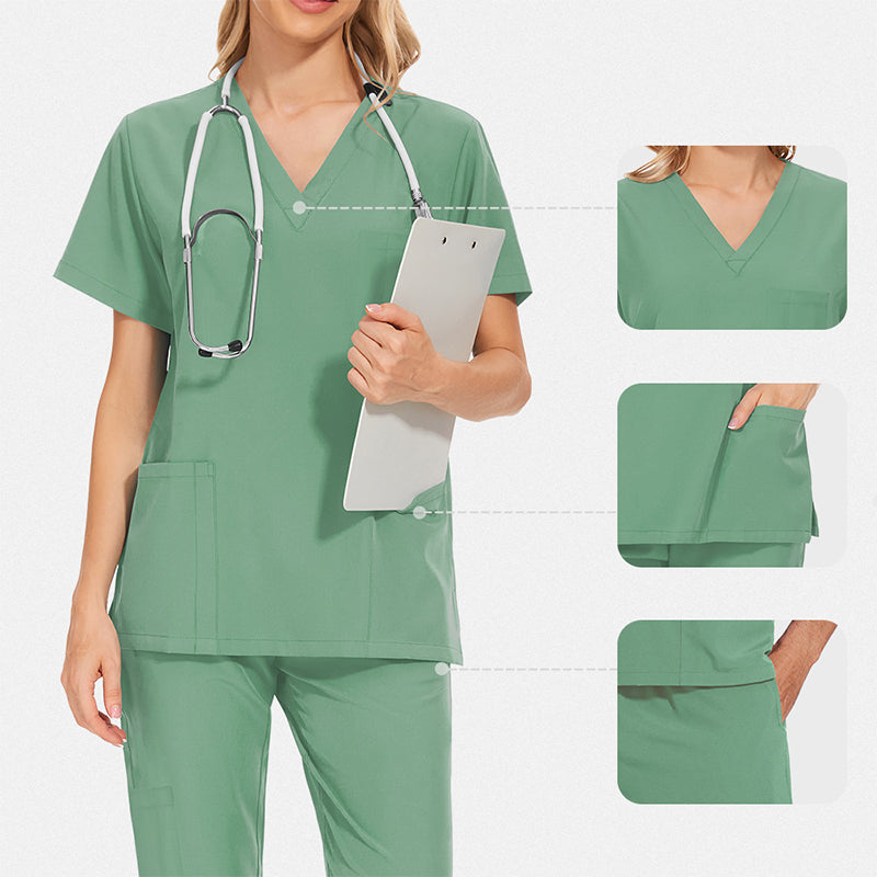 ⏳Begrenzte Zeit 50% Rabatt💥Bequeme und funktionale Performance-Arztkleidung-Set
