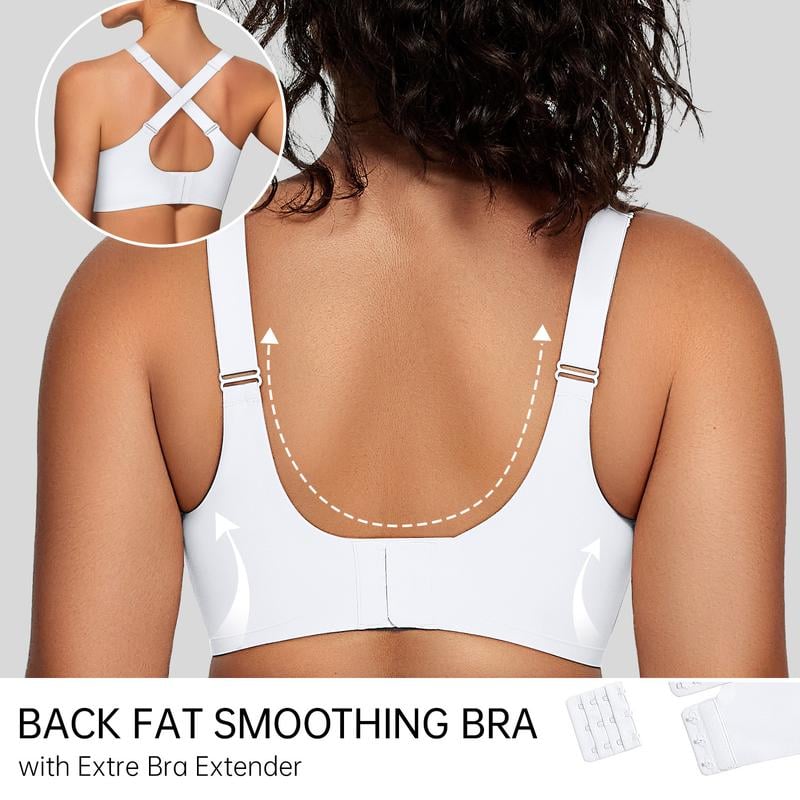 💃Was soll ich morgen tragen?💓Bügelloser nahtloser Push-Up-BH aus Mesh mit V-Ausschnitt für Damen
