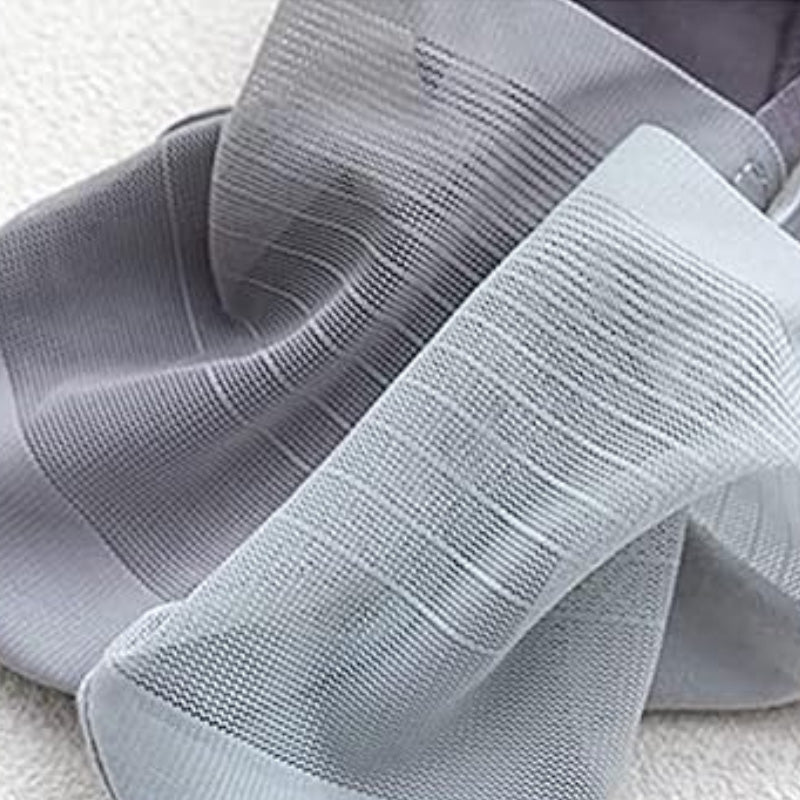 5 Pairs Ice Silk No-Show Socks Set
