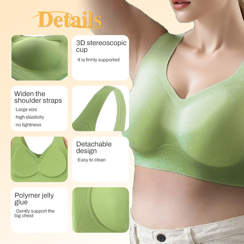 Nahtloser Komfort-BH im Tanktop-Stil – atmungsaktiv & weich, ideal für jeden Tag