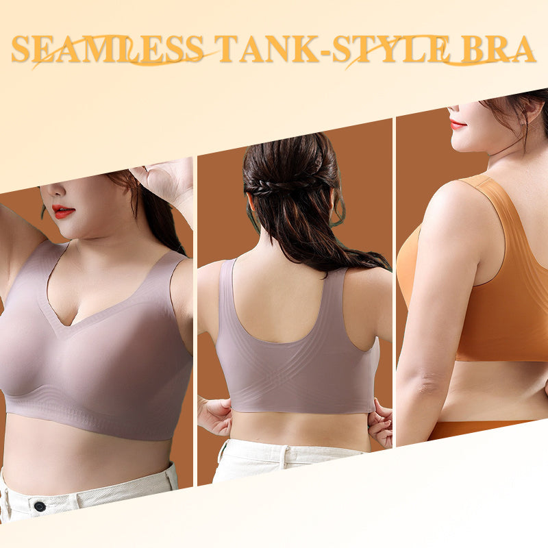 Nahtloser Komfort-BH im Tanktop-Stil – atmungsaktiv & weich, ideal für jeden Tag