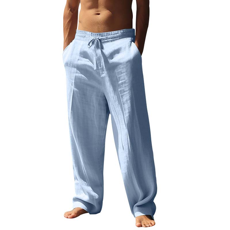 Lässige, lockere Hose mit geradem Bein für Herren