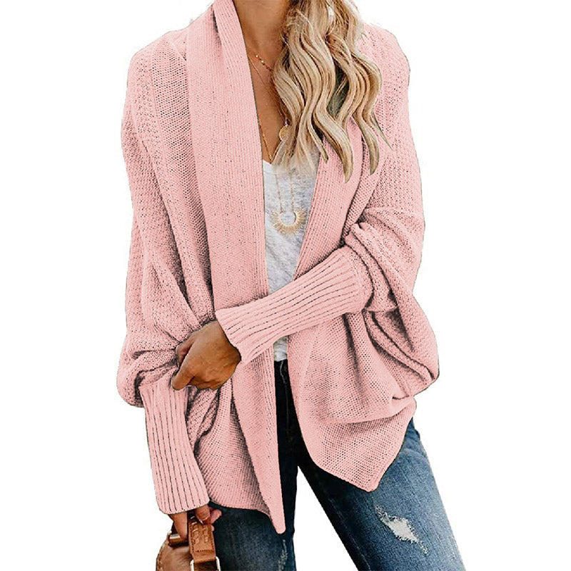 Langärmelige Strickjacke