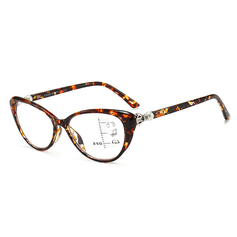 Multifunktionale Blaulichtfilter-Gleitsichtbrille