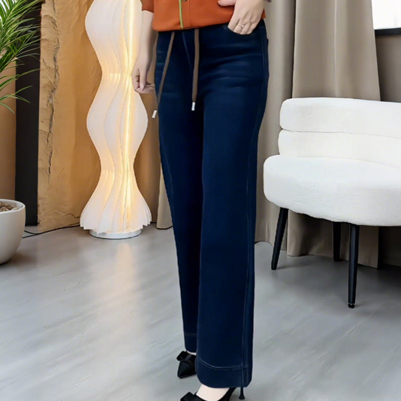 🔥Black-Friday-Mega-Angebot – 50 % Rabatt!🔥Damen Freizeitmode Straight-Leg Hosen