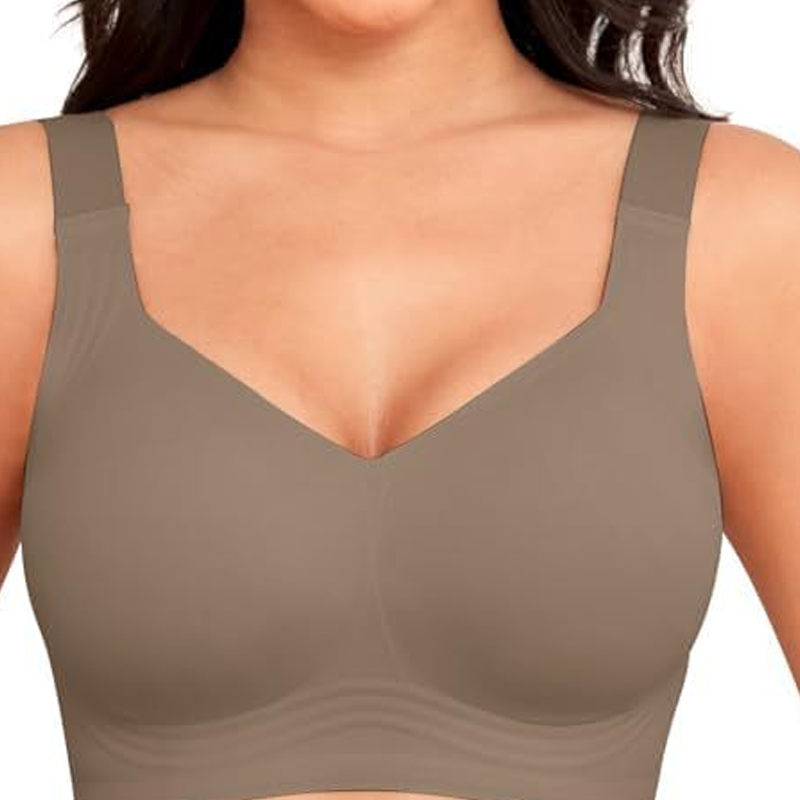 💖 💖Zeitlich begrenztes Angebot – 50 % Rabatt💥💥Damen nahtloses Vollcoverage-BH ohne Bügel