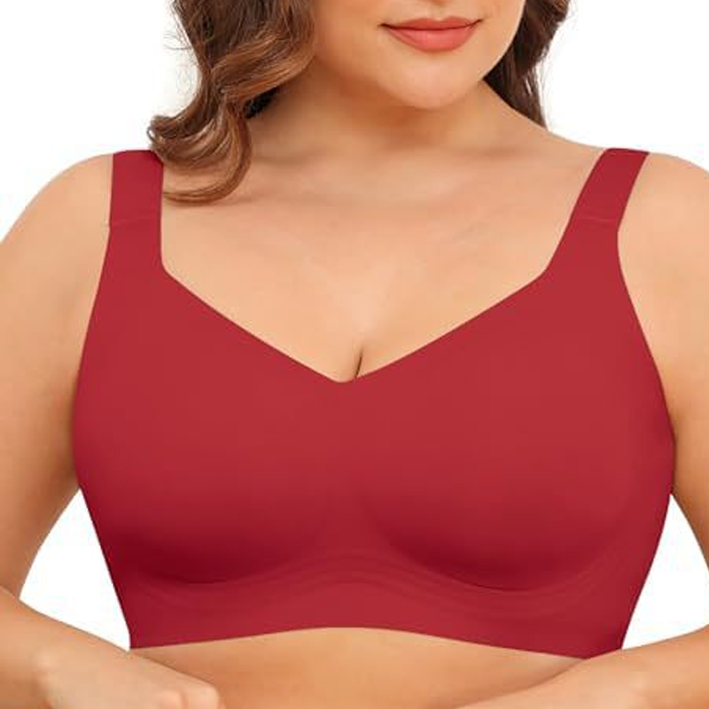 💖 💖Zeitlich begrenztes Angebot – 50 % Rabatt💥💥Damen nahtloses Vollcoverage-BH ohne Bügel