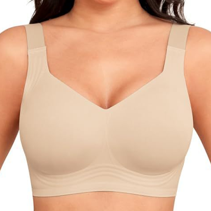 💖 💖Zeitlich begrenztes Angebot – 50 % Rabatt💥💥Damen nahtloses Vollcoverage-BH ohne Bügel