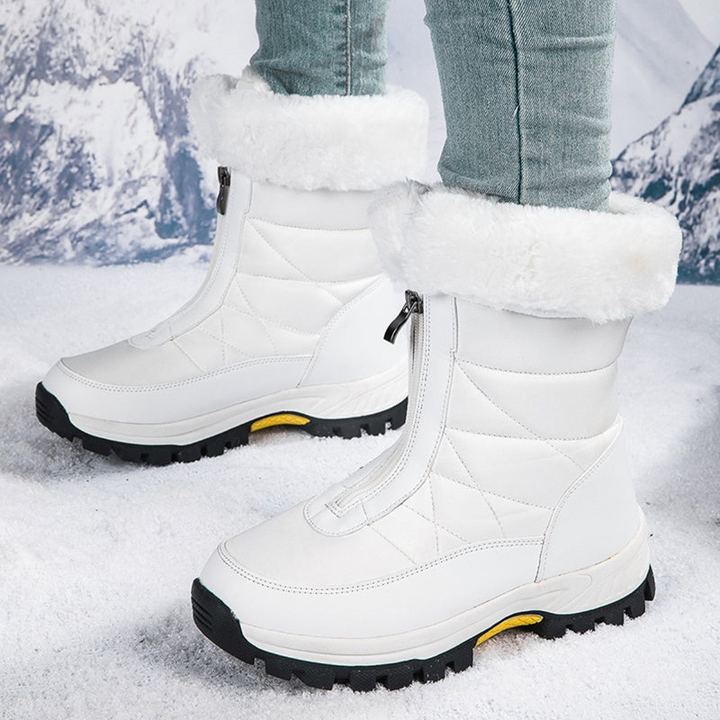 ⌛ Nur noch 3 Tage – 50 % auf alles! ⏰Rutschfeste, warme Schneestiefel mit Reißverschluss für Damen