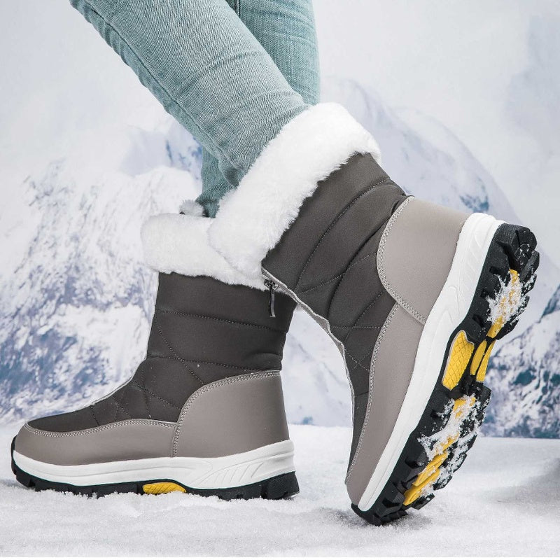 ⌛ Nur noch 3 Tage – 50 % auf alles! ⏰Rutschfeste, warme Schneestiefel mit Reißverschluss für Damen