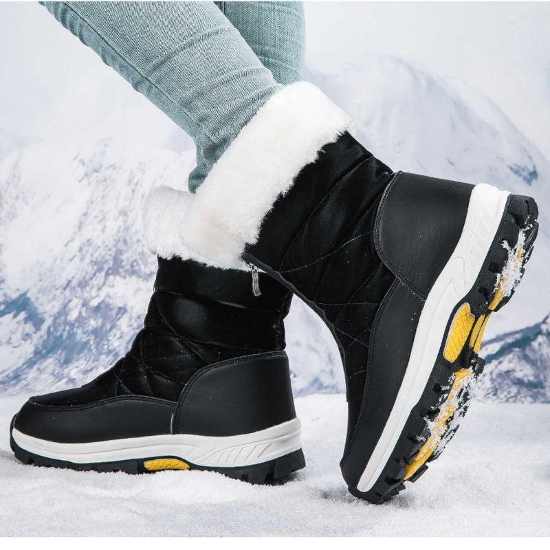 ⌛ Nur noch 3 Tage – 50 % auf alles! ⏰Rutschfeste, warme Schneestiefel mit Reißverschluss für Damen