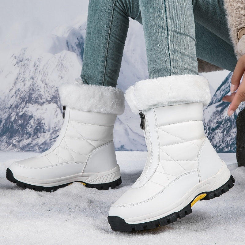 ⌛ Nur noch 3 Tage – 50 % auf alles! ⏰Rutschfeste, warme Schneestiefel mit Reißverschluss für Damen