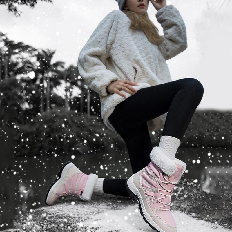 ❄️ Winterstiefel für Damen – Wärmend und Rutschfest für kalte Tage