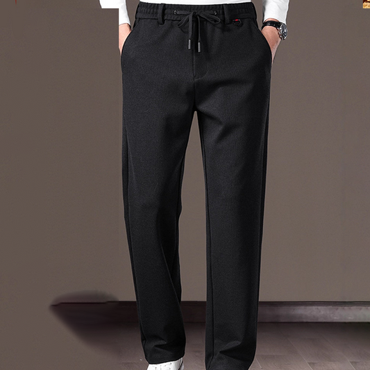 🔥Black-Friday-Mega-Angebot – 50 % Rabatt!🔥Herren warme Freizeithose in klassischer Passform mit Kordelzug