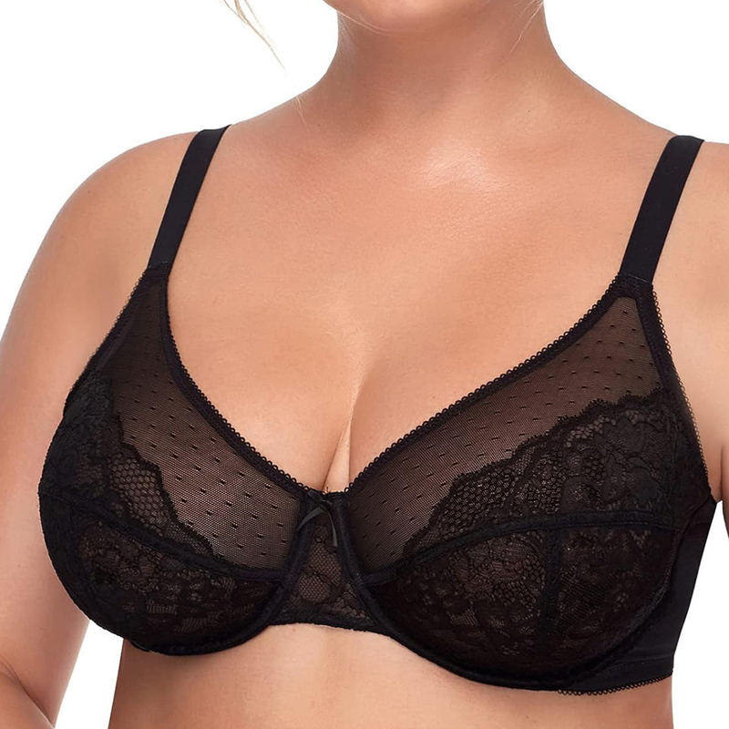 🔥Black-Friday-Mega-Angebot – 50 % Rabatt!🔥Minimaler Spitzen-BH mit voller Bedeckung