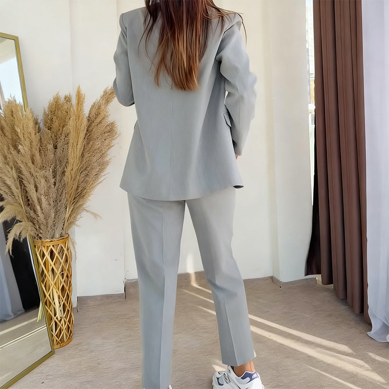 ⌛ Nur noch 3 Tage – 50 % auf alles! ⏰Damen-Zweiteiler: Klassischer Blazer & Hose🚀Versandkostenfrei