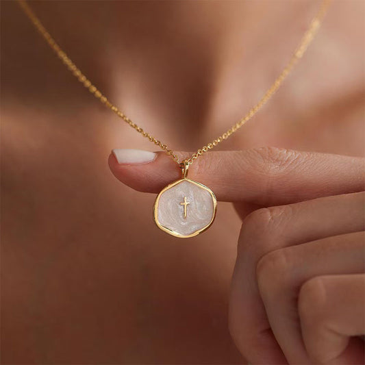 💖Black-Friday-Mega-Angebot – 50 % Rabatt!💖 Minimalist Faith Necklace for Women