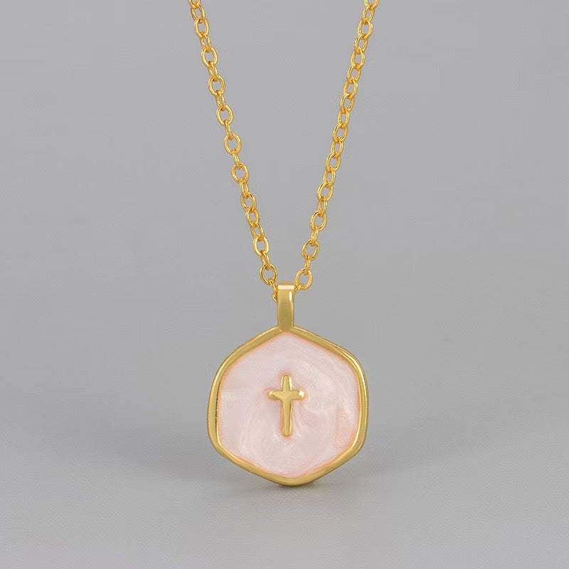 💖Black-Friday-Mega-Angebot – 50 % Rabatt!💖 Minimalist Faith Necklace for Women