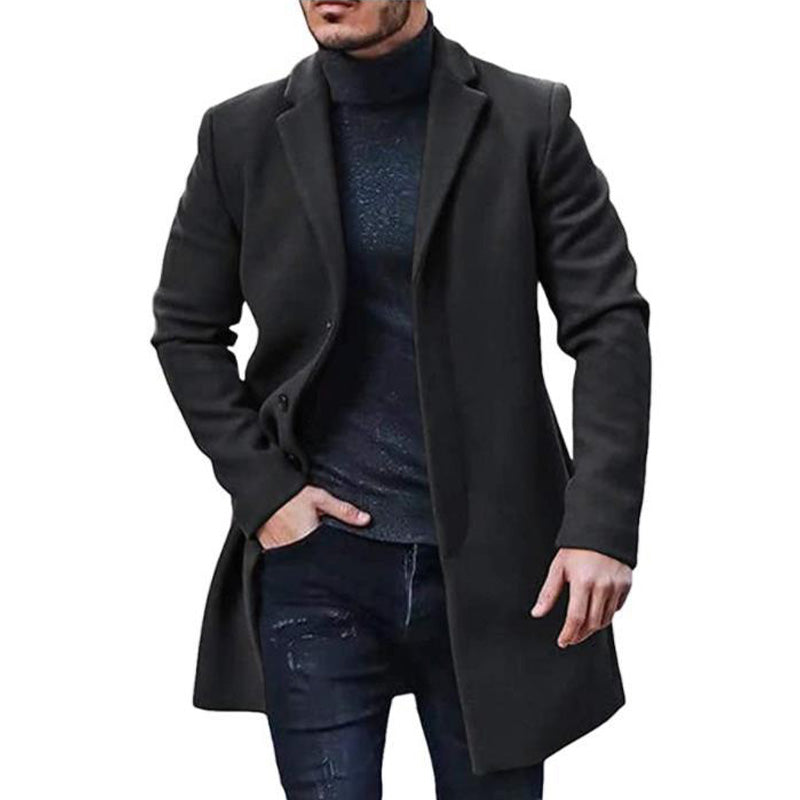 ⌛ Nur noch 3 Tage – 50 % auf alles! ⏰Vielseitiger und bequemer Tweedmantel für Herren