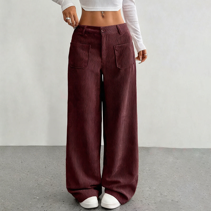 🔥50% RABATT🔥 Damen-Freizeithose – Lockerer Schnitt und hoher Bund für maximalen Komfort und Stil 👖✨
