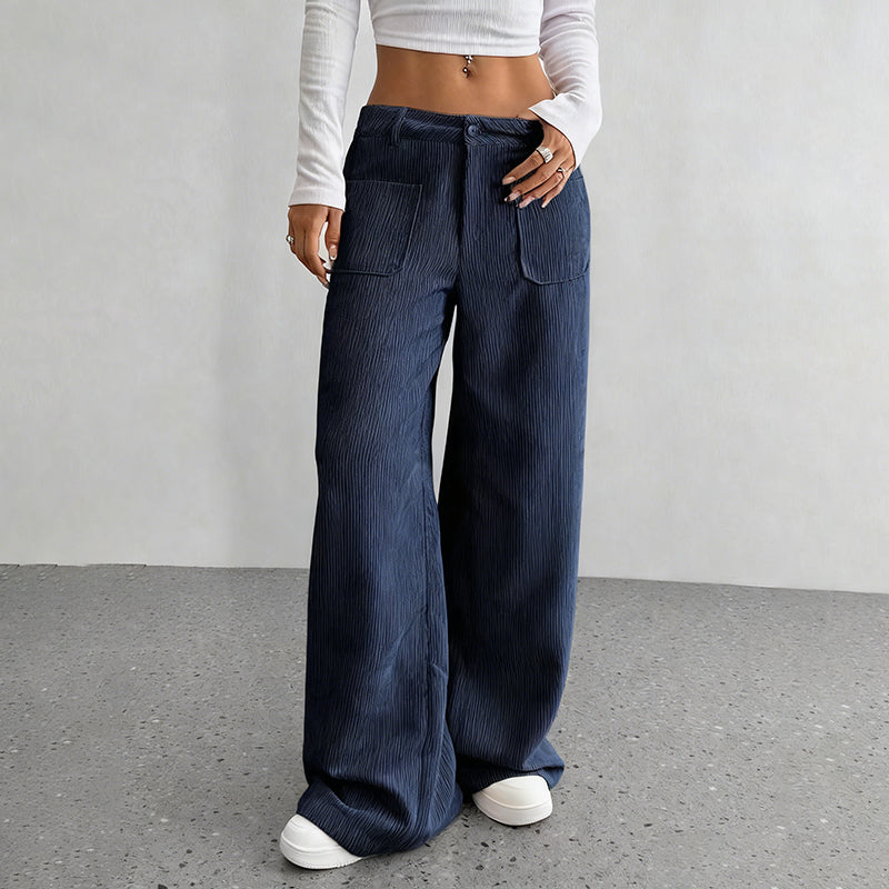 🔥50% RABATT🔥 Damen-Freizeithose – Lockerer Schnitt und hoher Bund für maximalen Komfort und Stil 👖✨